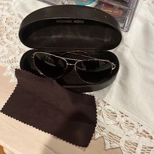 Michael Kors Aviator Sunglasses